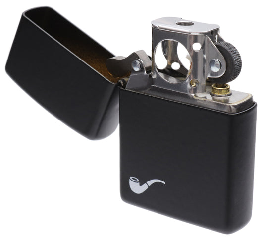 Lighter - Pipe Zippo Black Matte