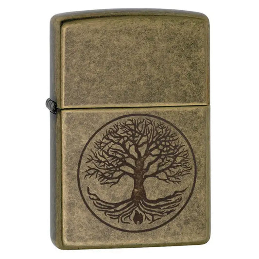 Zippo Lighter - 201FB Tree of Life