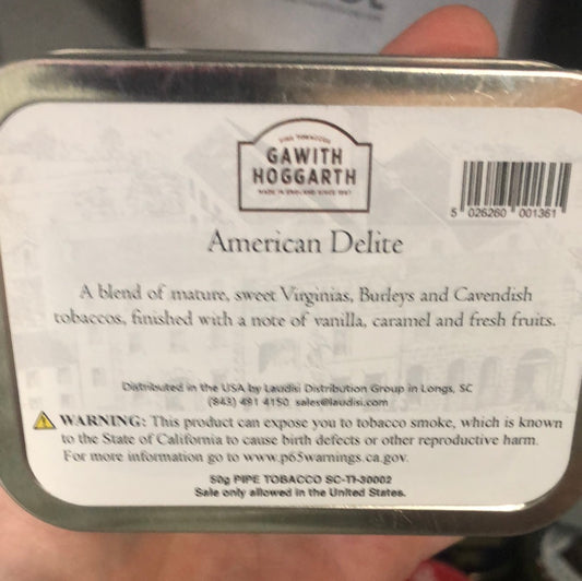 Pipe Tobacco - Gawith - American Delite