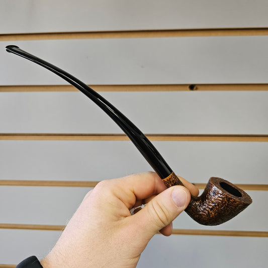 Pipe - Savinelli Churchwarden Brown Rusticated 921