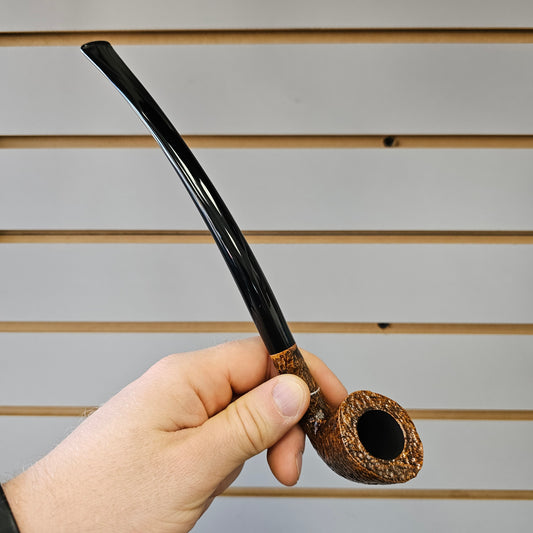 Pipe - Savinelli Churchwarden Brown Rusticated 921