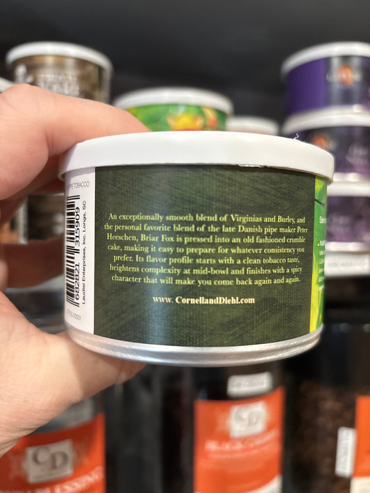 Pipe Tobacco - Tin - C&D Briar Fox