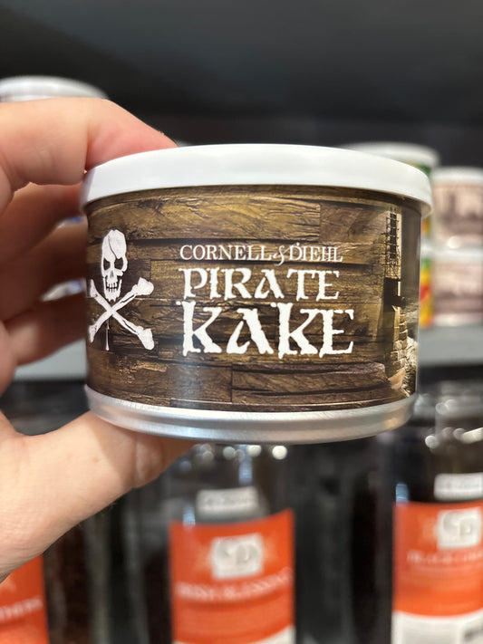 Pipe Tobacco - Tin - C&D Pirate Kake