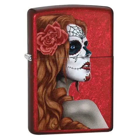 Zippo Lighter - 21063 Day of Dead Girl