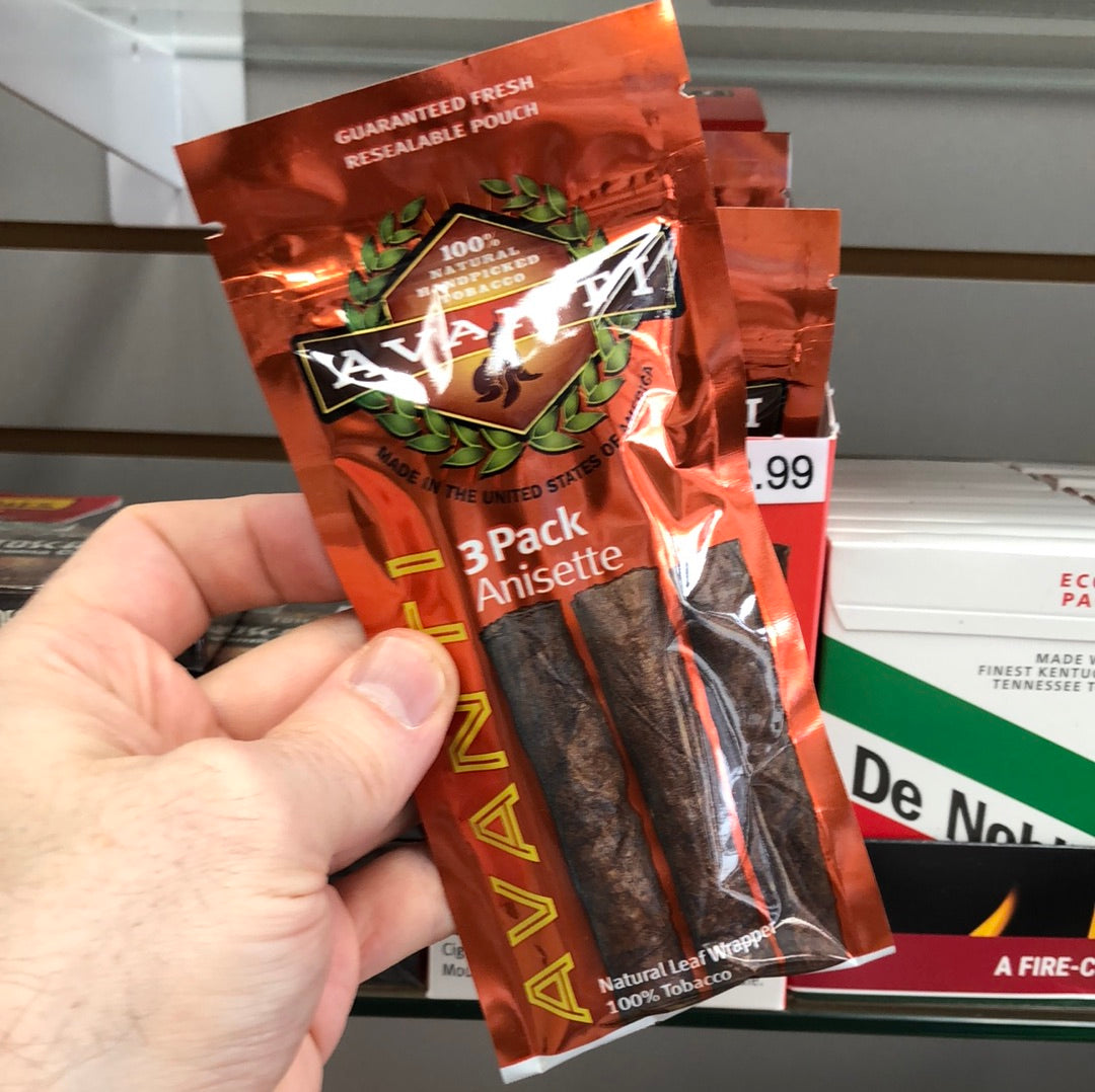 Avanti Anisette Pack of 3 Route 30 Cigars