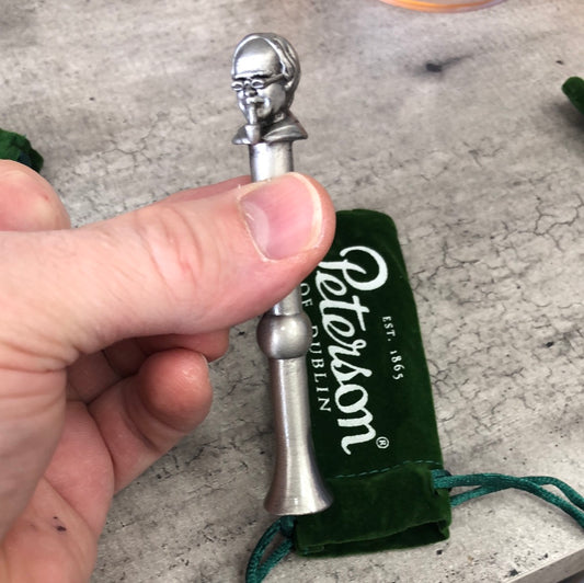 Peterson Pewter Pipe Tamper - Thinking Man