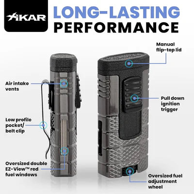 Xikar - Tactical Gunmetal & Black