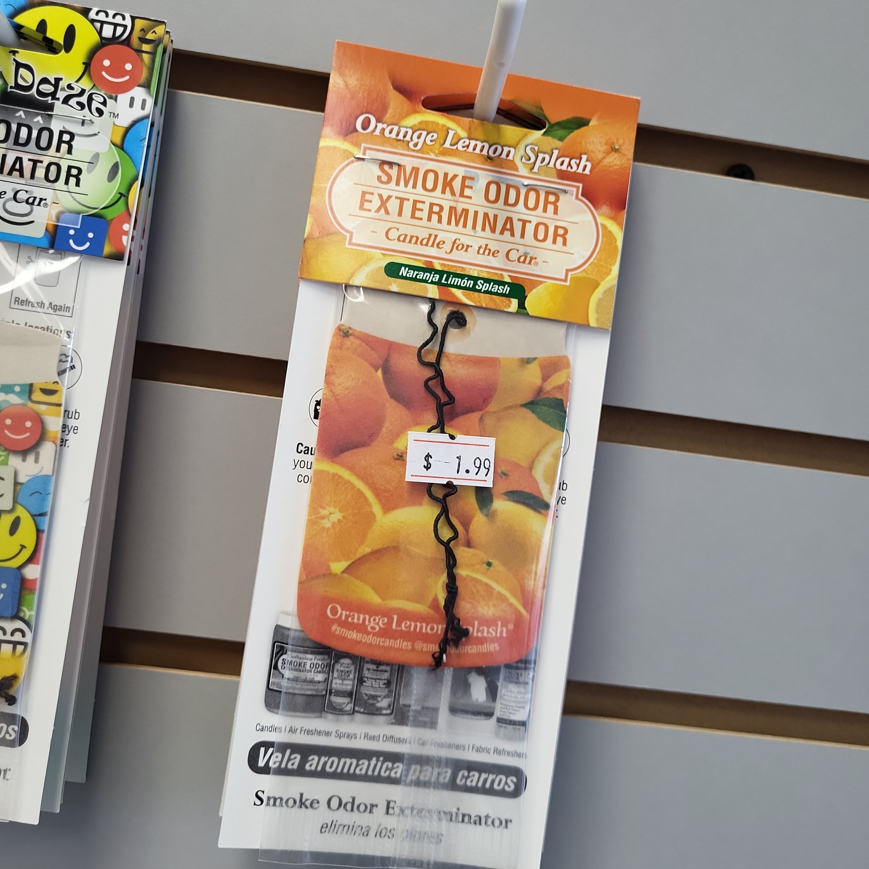 Smoke Odor Car Orange Lemon Splash Route 30 Cigars