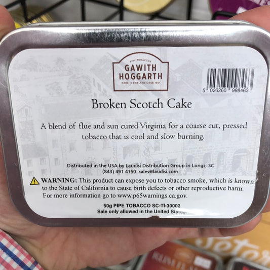 Pipe Tobacco - Gawith - Broken Scotch Cake