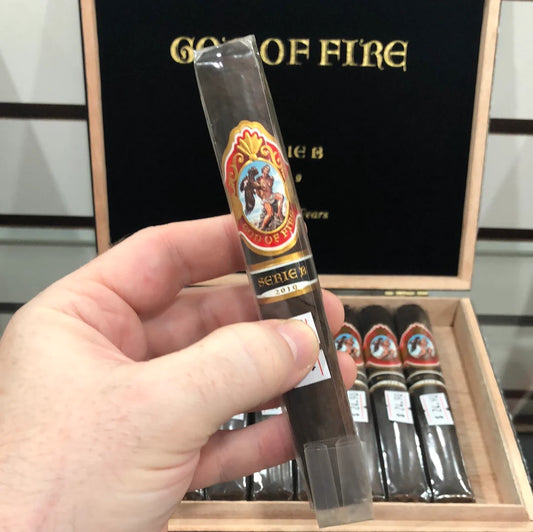 Cigar Review - God of Fire Serie B Double Robusto