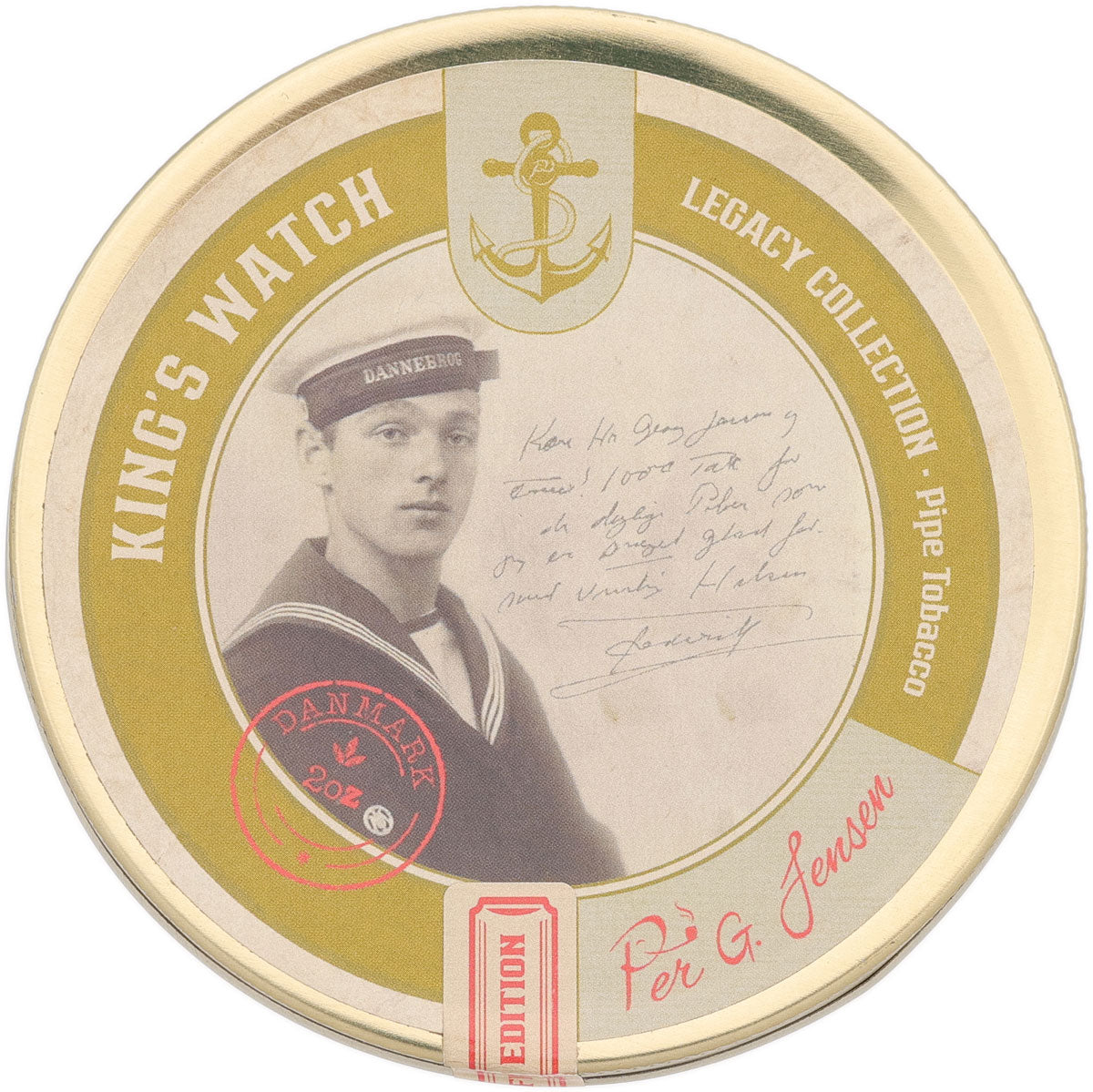 Pipe Tobacco - Tin - Per Jensen Legacy Collection: King's Watch 2oz