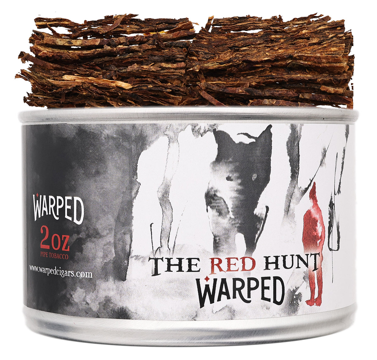 Pipe Tobacco - Tin - Warped The Red Hunt 2oz