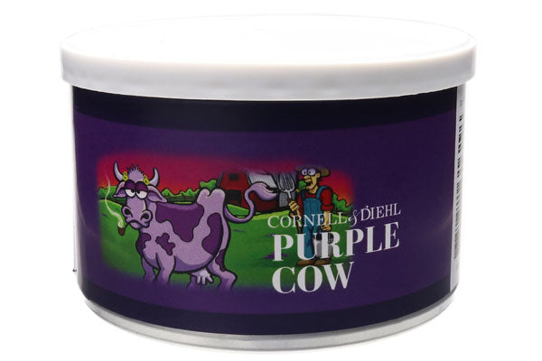 Pipe Tobacco - Tin - C&D Purple Cow 2oz
