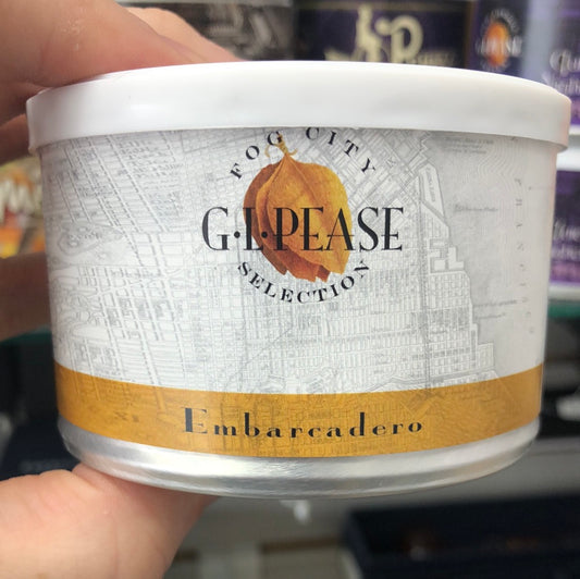 Pipe Tobacco - Tin - GL Pease Embarcadero