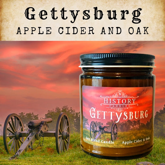 History Candle - Gettysburg 7.5oz