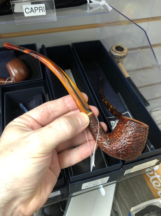 Pipe - Savinelli Clark's Favorite Rusticated