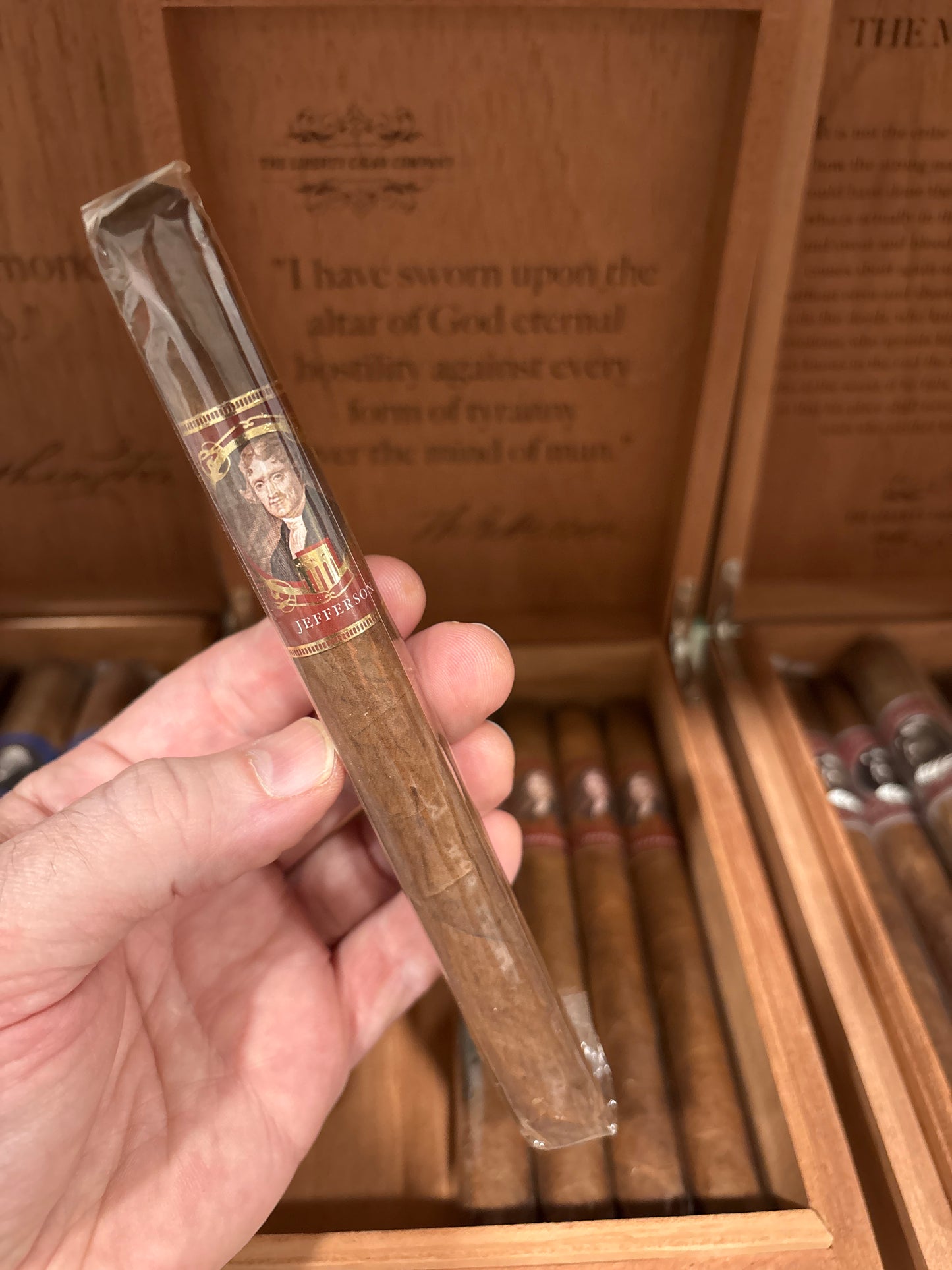Liberty Cigars - Thomas Jefferson