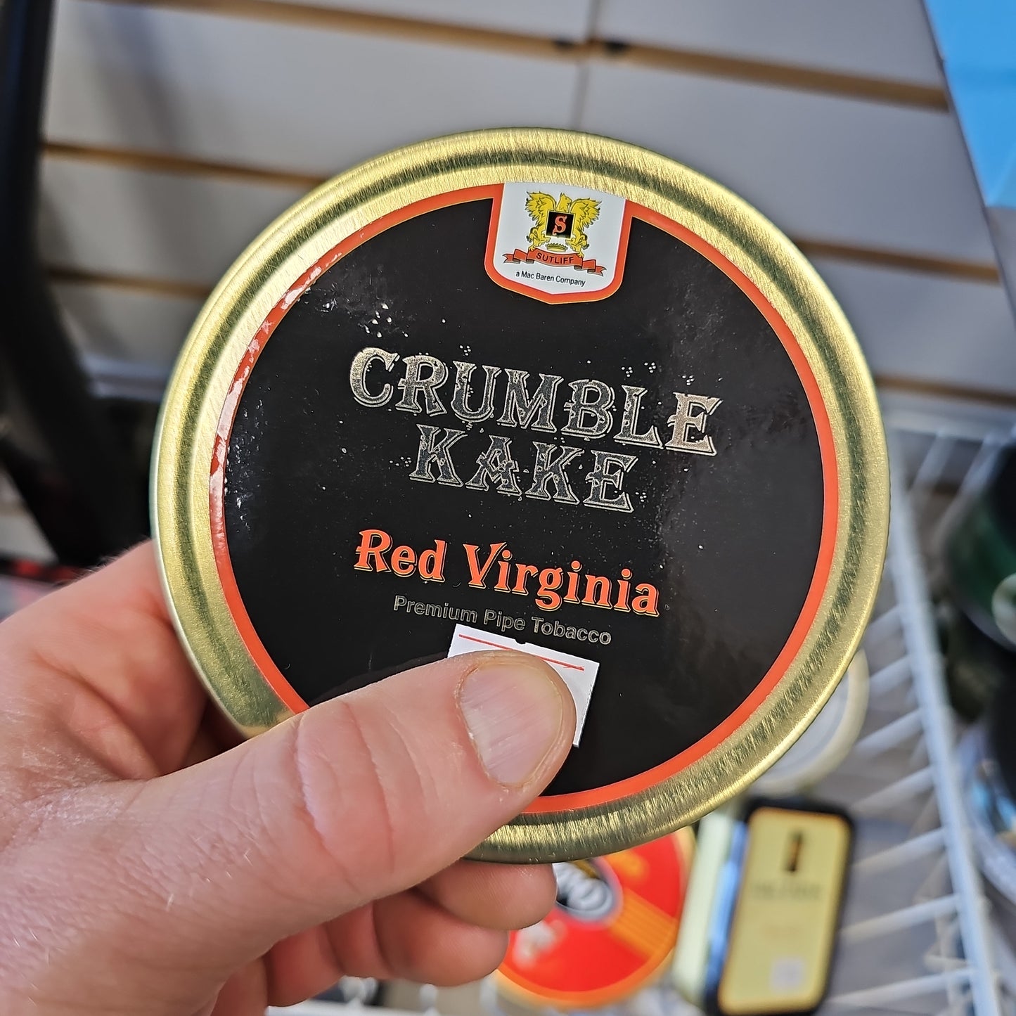 Pipe Tobacco - Sutliff Crumble Kake Red Virginia