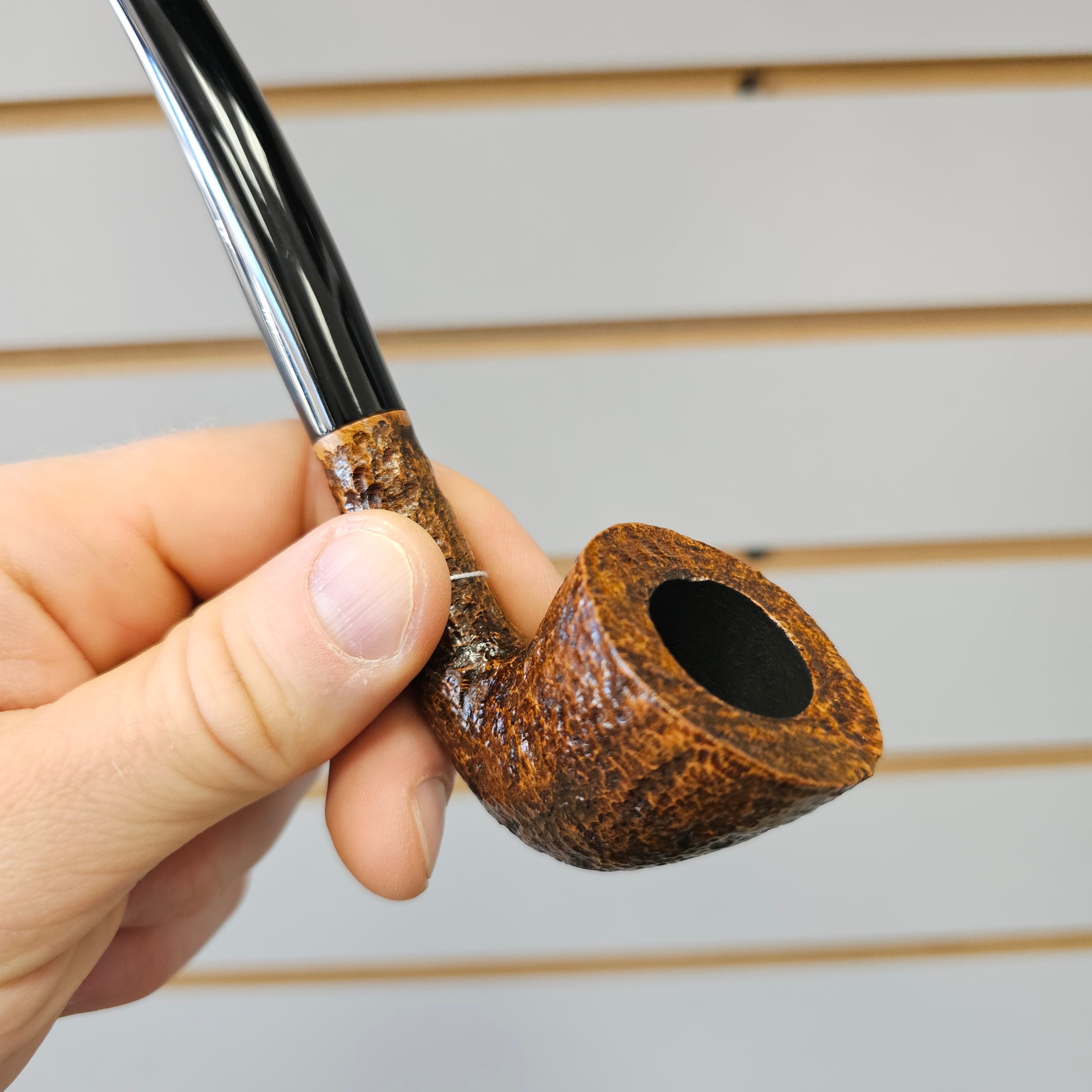 Pipe - Savinelli Churchwarden Brown Rusticated 921 – Route 30 Cigars