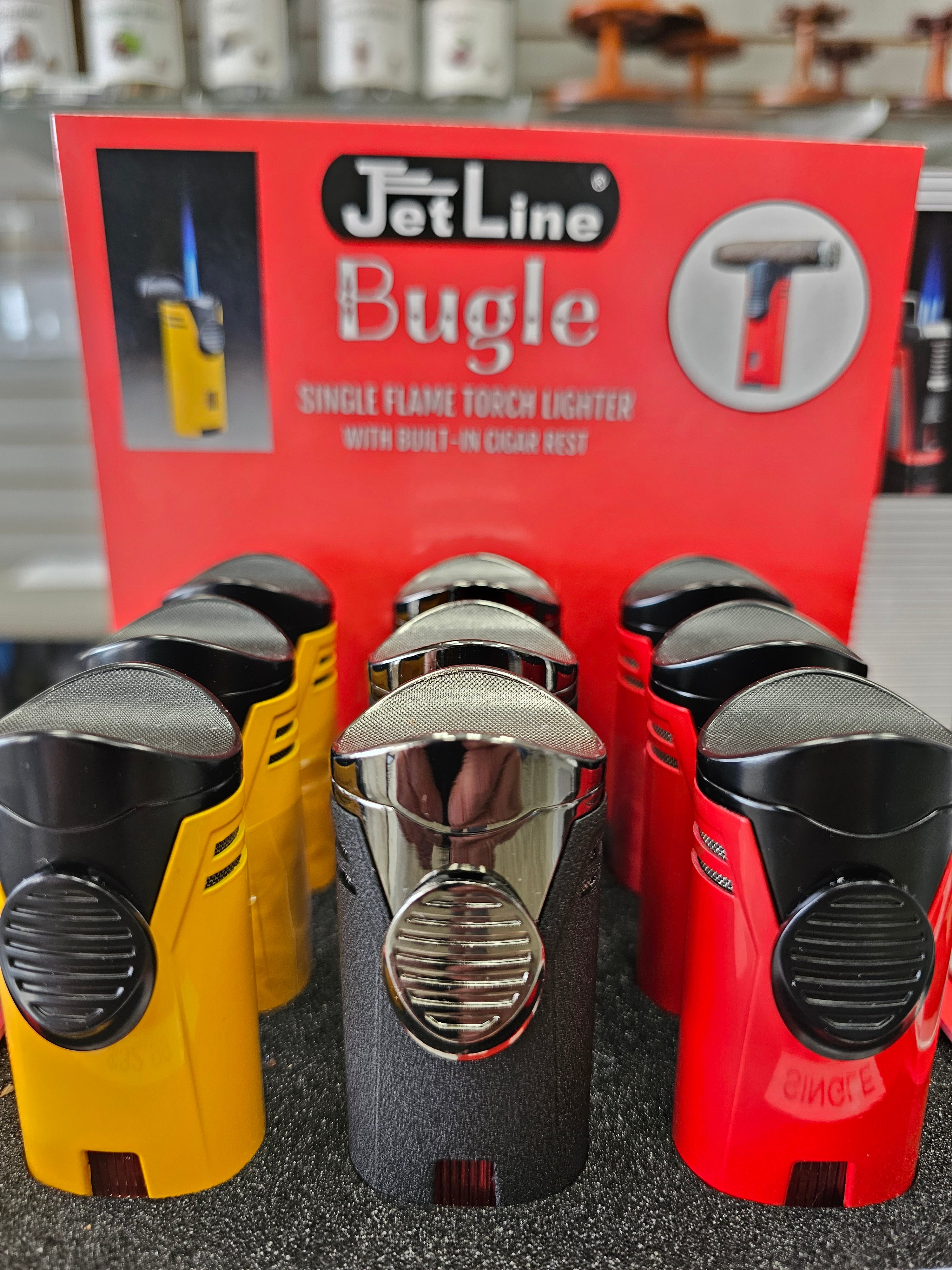 Lighter Jetline Bugle Single Torch Route 30 Cigars