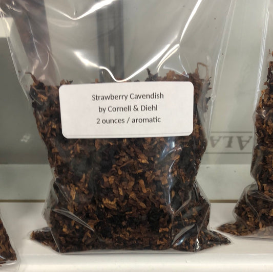 Pipe Tobacco - 2oz Bag - C&D Strawberry Cavendish