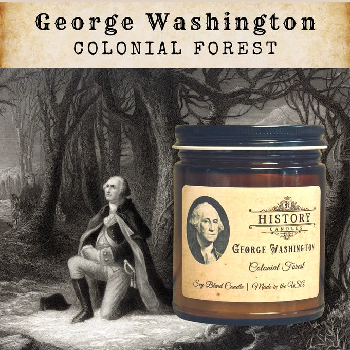 History Candle - George Washington 7.5oz