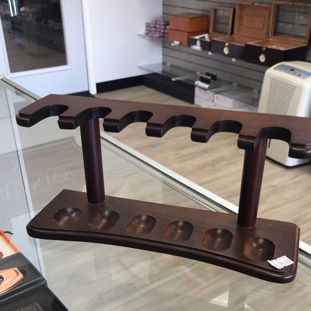 Pipe Rack - 6 Pipe Straight – Route 30 Cigars
