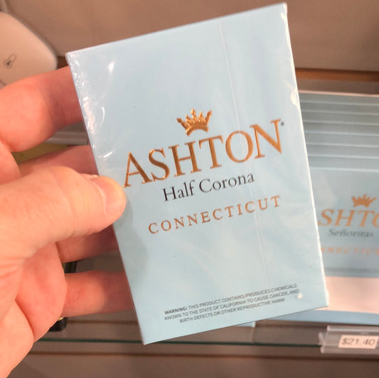 Ashton - Half Corona Connecticut 5pk