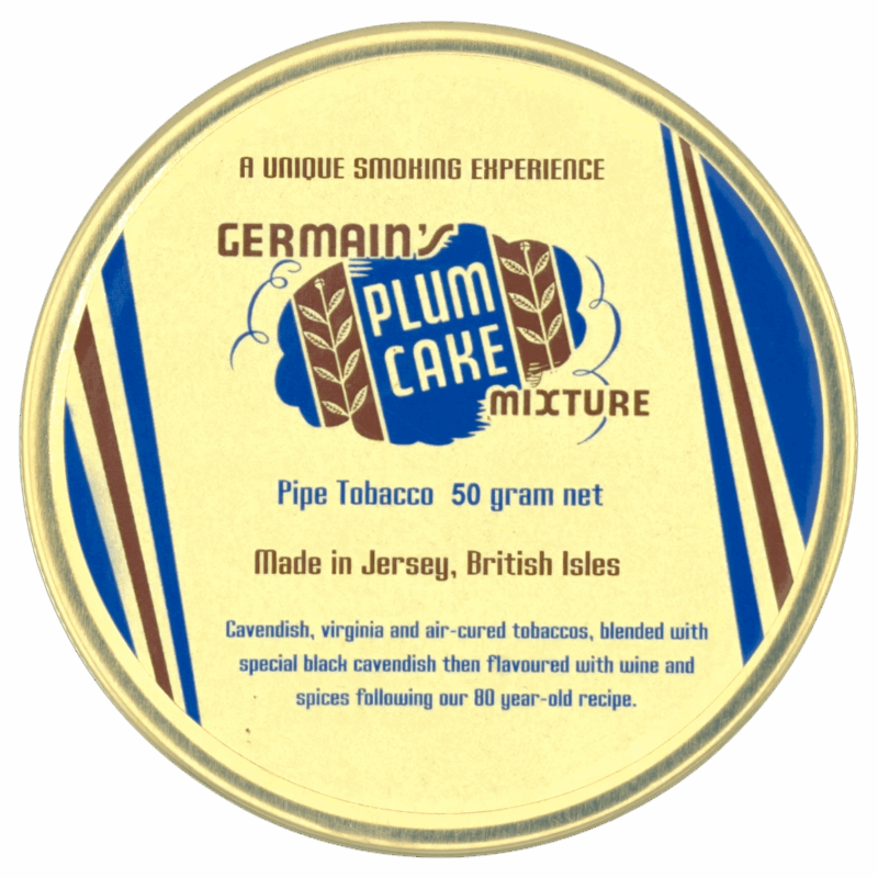Pipe Tobacco - Tin - Germain Plum Cake 1.75oz