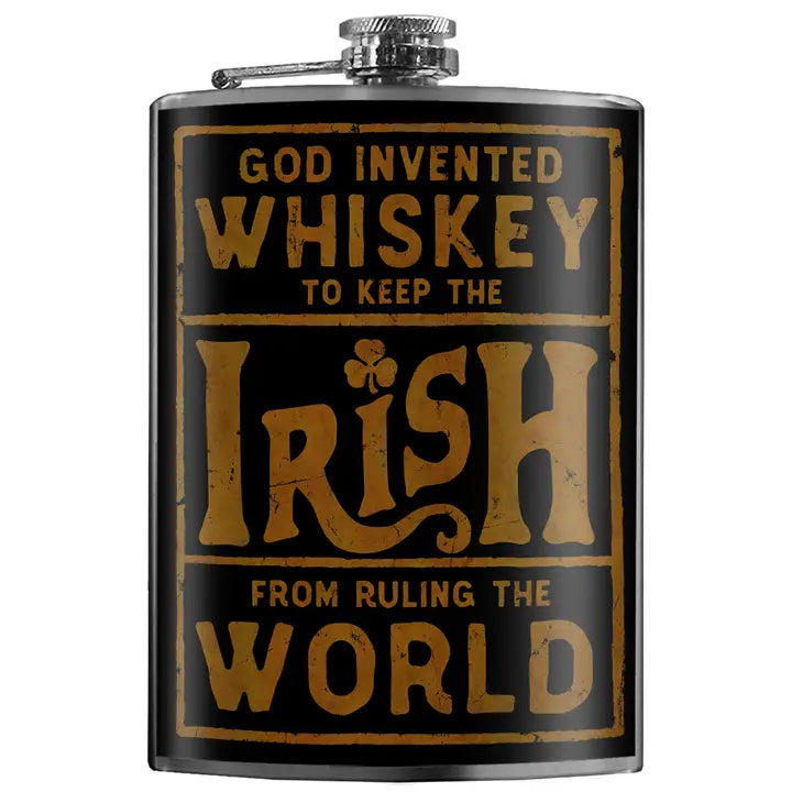 Flask - Irish Rule The World – Route 30 Cigars