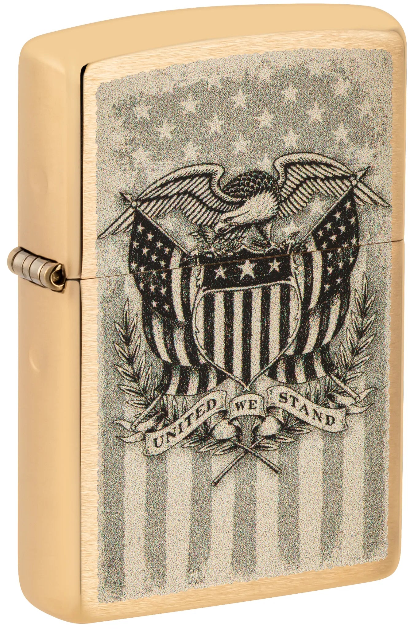 Zippo Lighter - 204B American Eagle Design