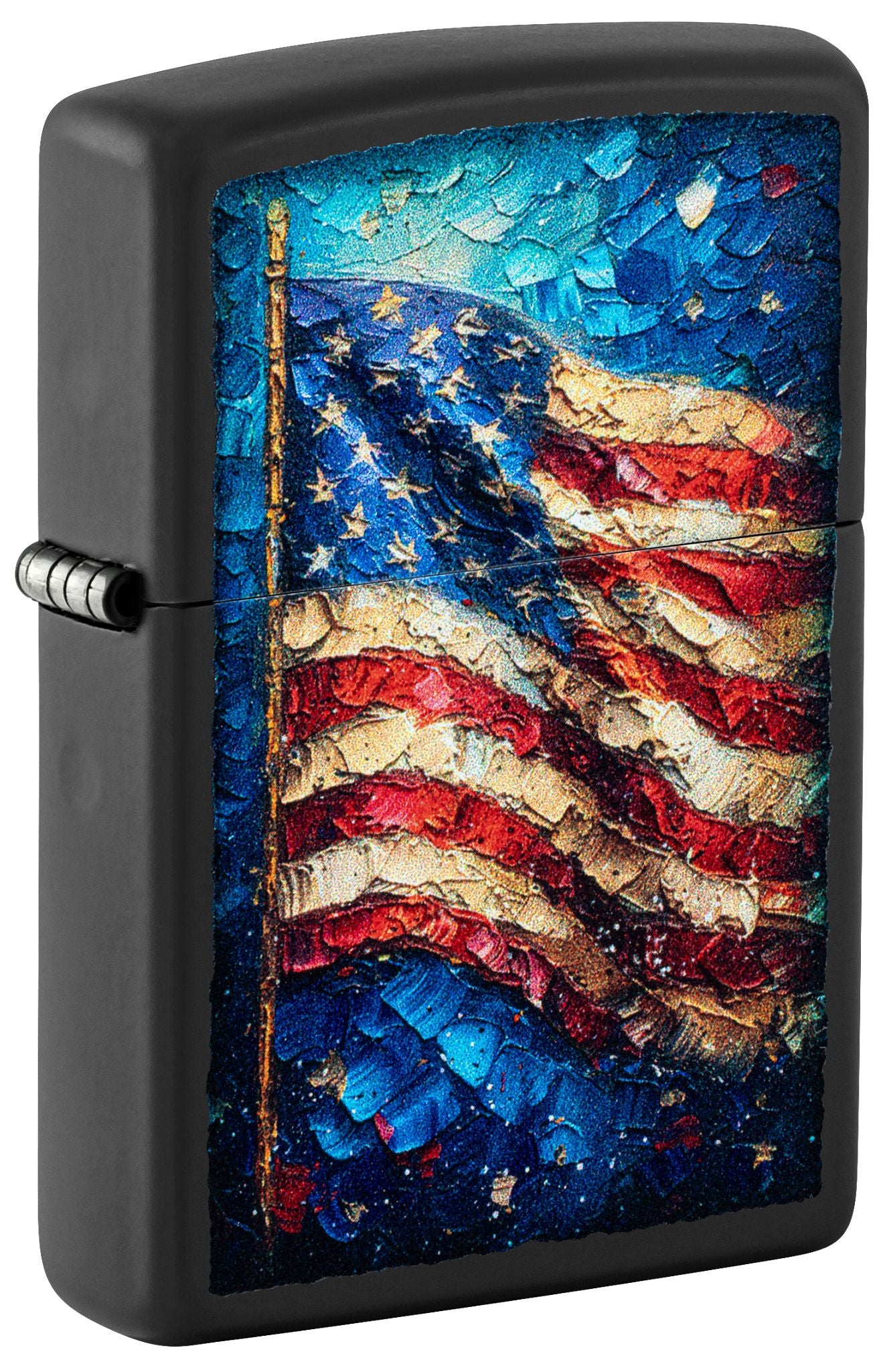 Zippo Lighter - 218 American Flag Design