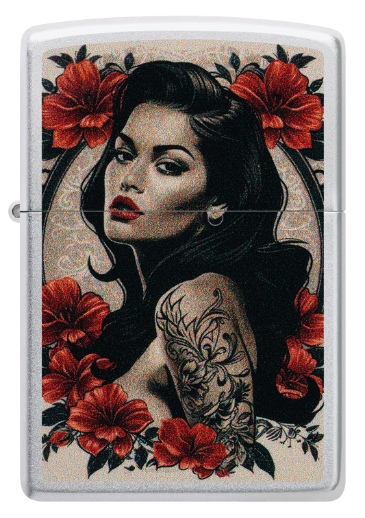 Zippo Lighter - Pinup Design