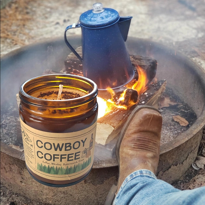 Wanderlust Candle - Cowboy Coffee 10oz