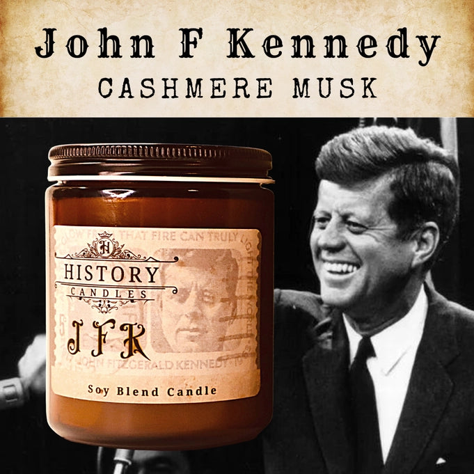 History Candle - JFK 7.5oz