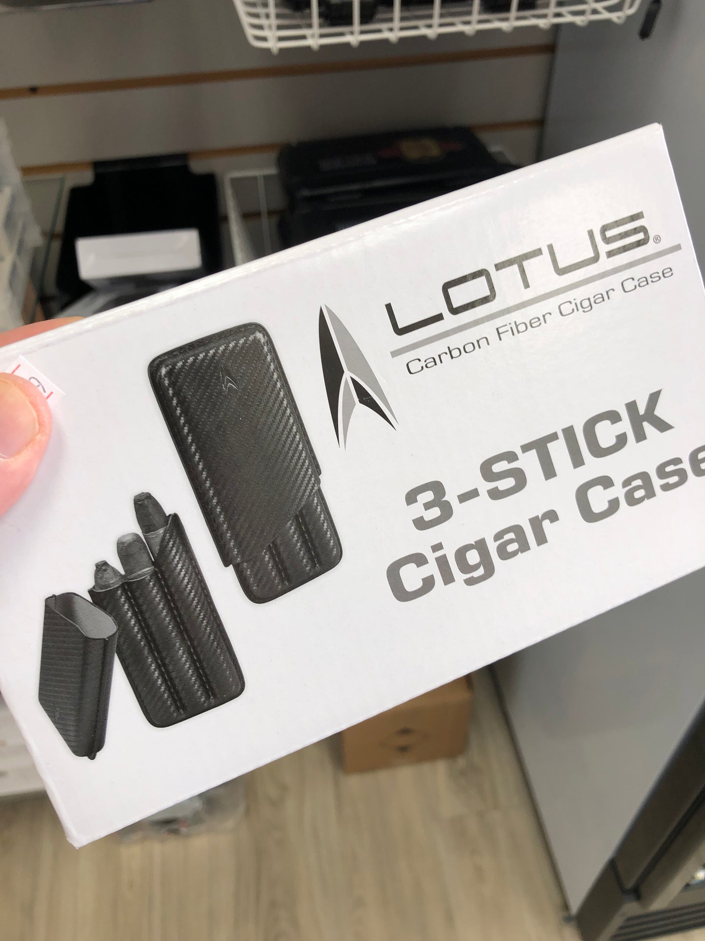 Cigar Case - Lotus 3-Stick 3x62