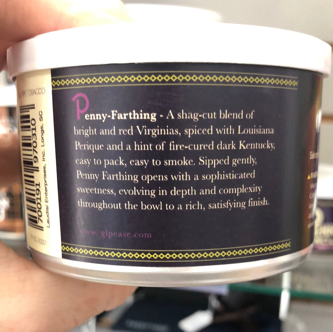Pipe Tobacco - GL Pease Penny Farthing 2oz