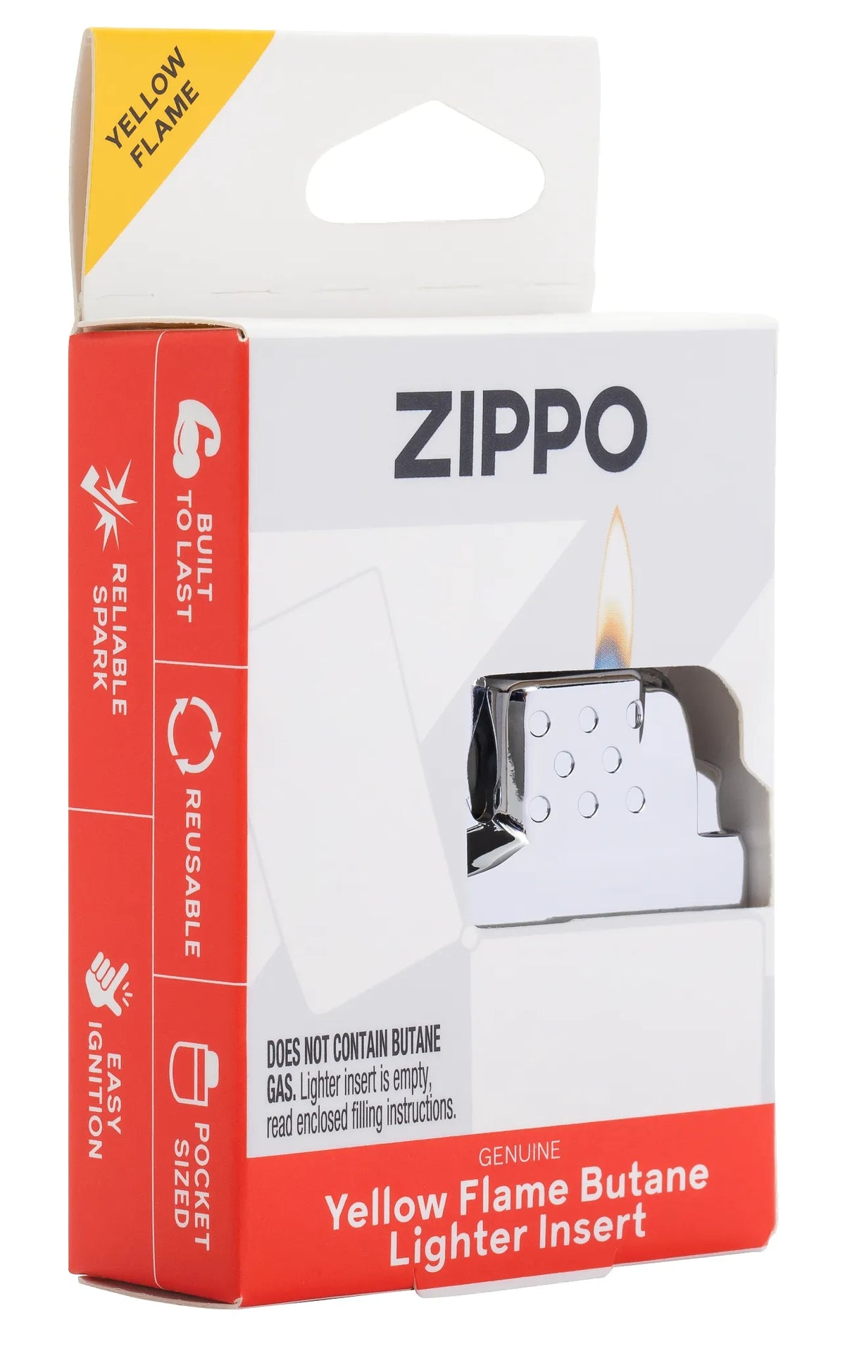 Zippo Lighter - Yellow Flame Butane Insert