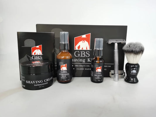 GBS - 5 Piece Shaving Kit