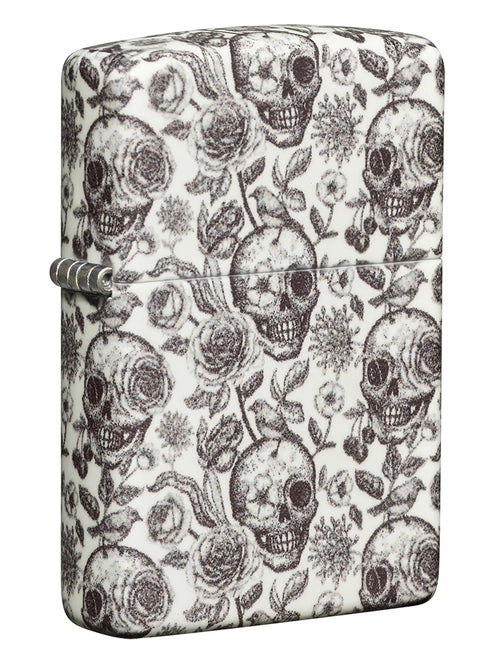 Zippo Lighter - Skeleton Design