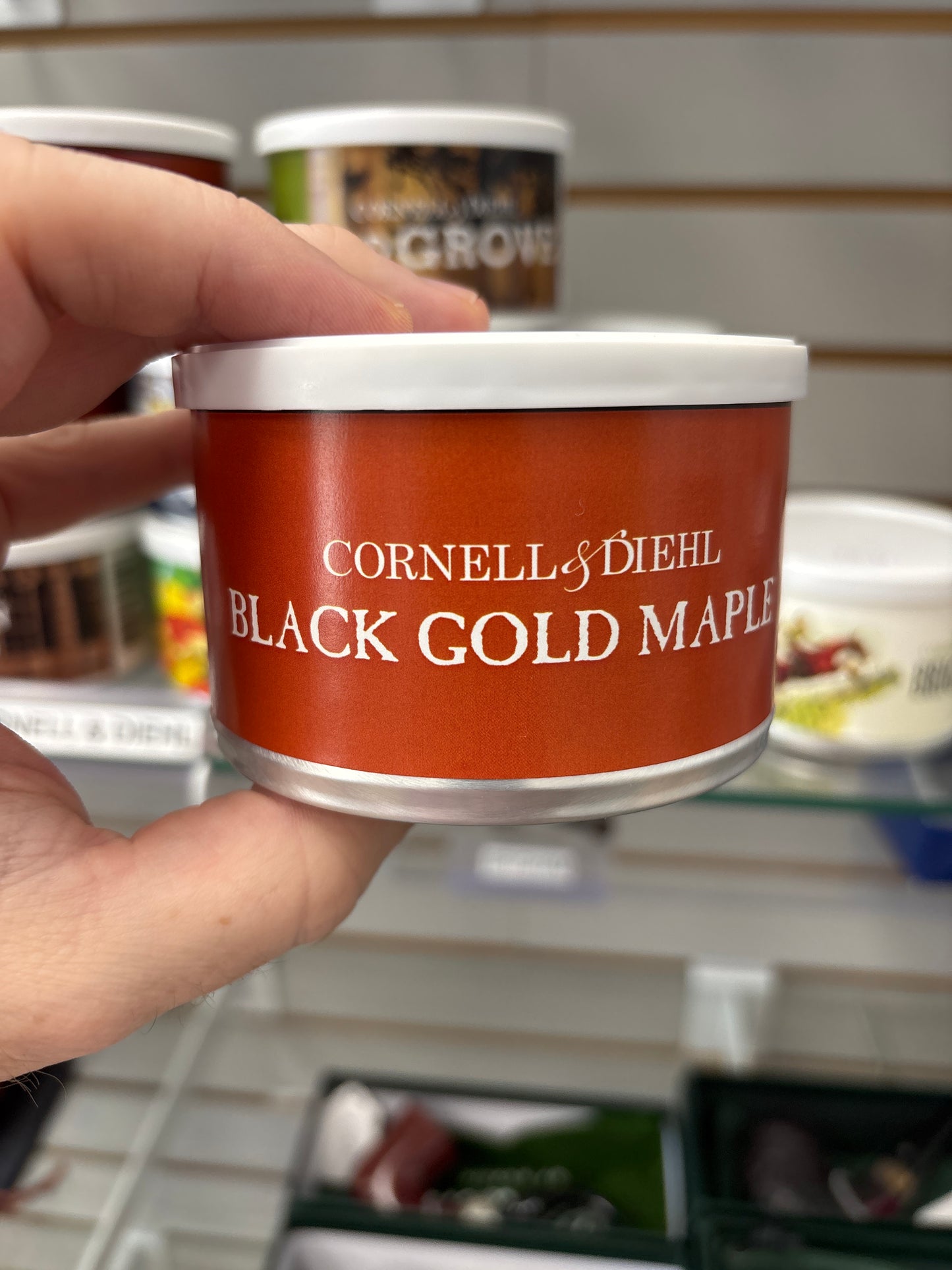 Pipe Tobacco - Tin - C&D Black  Gold Maple 2oz
