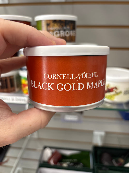 Pipe Tobacco - Tin - C&D Black  Gold Maple 2oz
