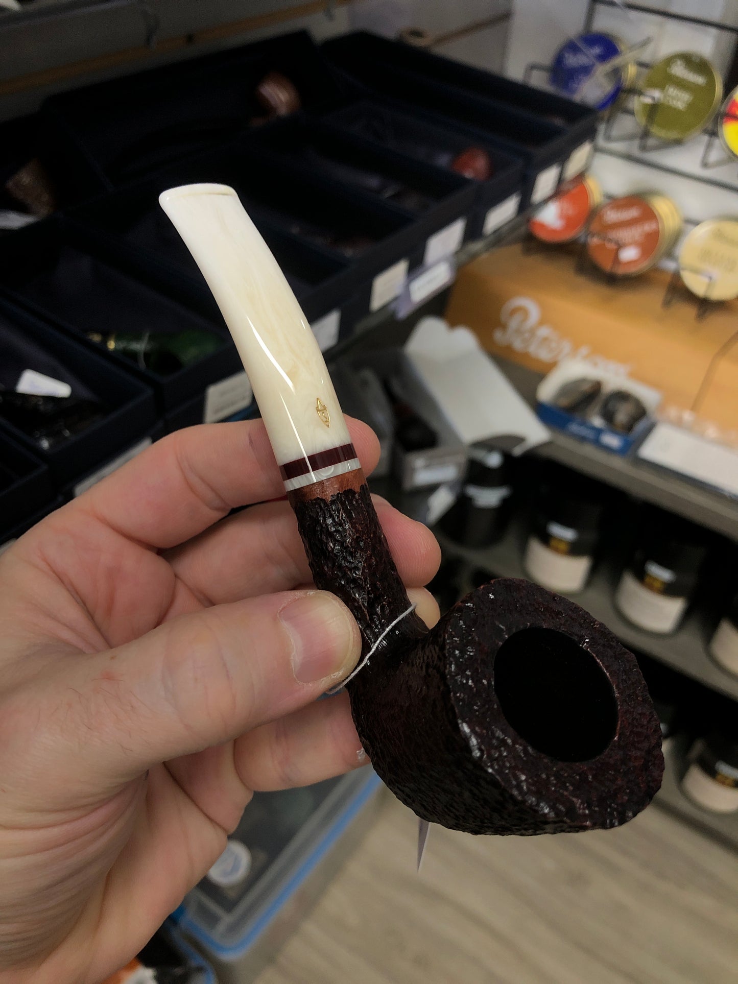 Pipe - Savinelli Avorio Rusticated Brown (920 KS) (6mm)