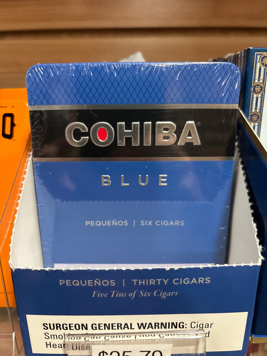 Cohiba - Blue Pequeno (tin of 6)