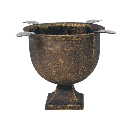 Ashtray - Stinky Old World Cast Gold