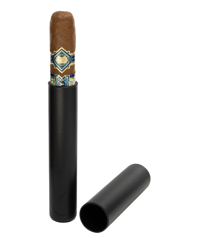 Cigar Caddy - Cigar Tube 1 Count Black