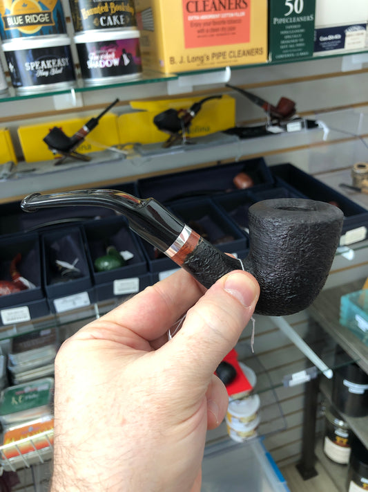 Pipe - Molina Brasso Sandblast Black with Brown 103