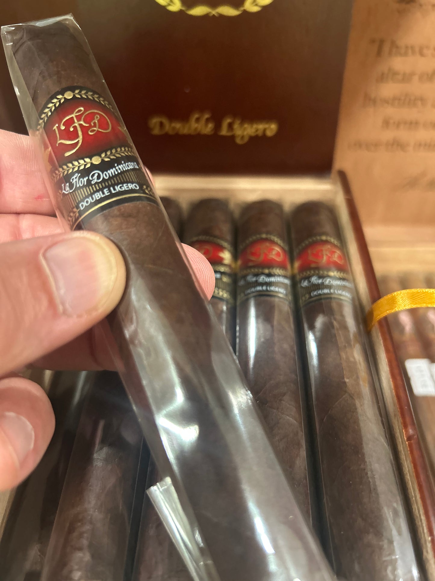 La Flor Dominicana - LFD Double Ligero 654 Maduro