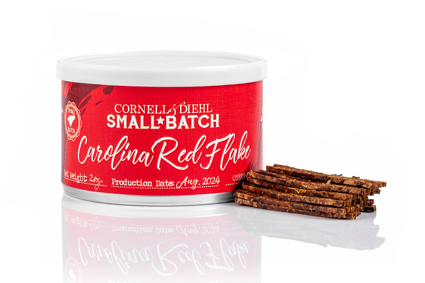 Pipe Tobacco - Tin - C&D Small Carolina Red Flake 2024