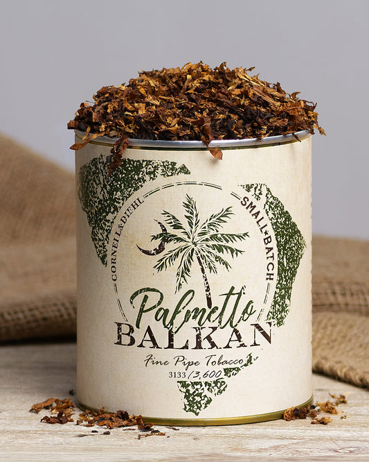 Pipe Tobacco - Tin - C&D Small Batch: Palmetto Balkan 8oz